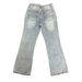 Vintage Ice-Wash Slim Straight-Leg Denim Pants for Men with Subtle Flare Versatile Classic Fit Jeans_mkmklike.com
