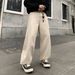 Men's Baggy Jeans Straight Leg Comfortable Casual Pants Loose Fit Denim Trousers For Spring & Autumn_mkmklike.com