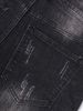 Men's Stretch Skinny Jeans, Slim Fit, Black Men's Trousers_mkmklike.com