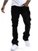 New European And American Men's Casual Jeans, Street Punk Fashion, Retro, Ripped Hole, Slightly Flared Elastic_mkmklike.com