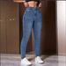 2025 New Cross-Border European And American Vintage Washed Solid Color Slim Fit Elastic Versatile Casual Fashion_mkmklike.com