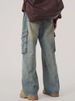 Utility Cargo Jeans – Vintage Washed Denim Pants With Multi-Pockets (Blue, S-3XL)_mkmklike.com