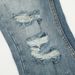 Men's Clothing Denim Flared Trousers Men's Vibe Punk Distressed Loose Wide Leg Trousers_mkmklike.com