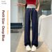Trendy Girl Closet Tencel High Waist Wide Leg Women 2025 Summer New Ice Silk Casual Soft Jeans Loose Slimming Women's Pants_mkmklike.com