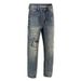 Men's High-End Stylish Tapered Jeans Loose Fit Distressed Ripped Patched Harem Pants Summer Regular Style_mkmklike.com