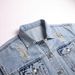 Men's Stretch Denim Jacket - Slim Fit Lightweight Spring/Fall Coat With Side Pockets (XS-2XL)_mkmklike.com