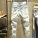 Men's Clothing Thin Distressed Slim Jeans For Men Summer Personality Small Feet Casual Beggar Pants_mkmklike.com