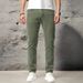 Men's Classic Slim Fit Jeans Solid Color Casual Versatile Stylish Multi Crafted Design_mkmklike.com