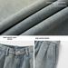Men's Washed Distressed Denim Jeans Loose Fit Retro Pleated Straight Leg Pants Japanese Style Basic Versatile Spring Style_mkmklike.com