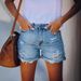 Women's Clothing Street Fashionista Ripped Straight Pants Women's Wide Leg Denim Shorts_mkmklike.com