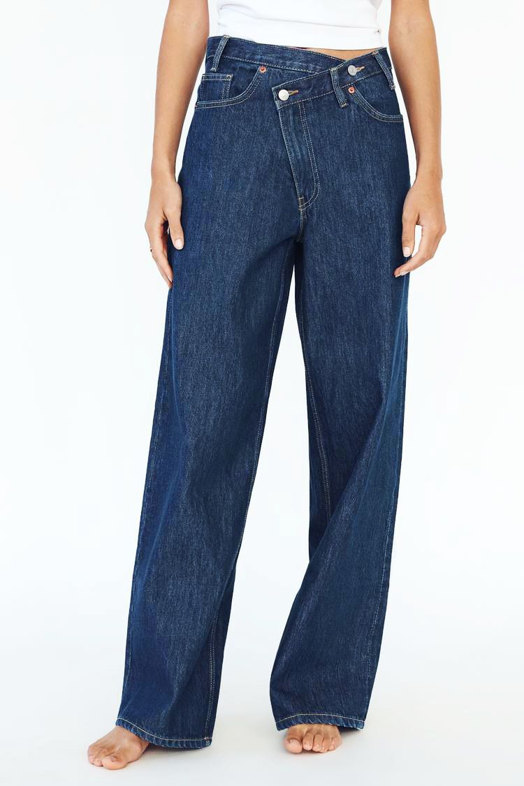 European And American Jeans For Women Casual Straight Pants Cross Border Wholesale_mkmklike.com