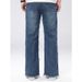 Men's Jeans Niche Street Retro Flared Pants High Street Non Elastic Loose Wide Leg Frayed Edge Washed Trendy Brand Denim Pants_mkmklike.com