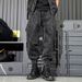 Men's Clothing Men's Heavyweight Washed Retro Workwear Jeans Spring Autumn Loose Fit Casual Versatile Wide Leg Functional Pants Trendy Brand Jogger_mkmklike.com