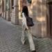 Street Hip-hop Multi-color Straight Wide-leg Pants, High-waisted Loose For Women, Y2K American Retro Leopard Print Jeans_mkmklike.com