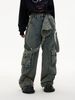 Men's Clothing Niche Functional Style Jeans Design Retro Suspender Design Jeans Niche Stitching Casual Trousers Trend_mkmklike.com