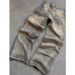Men's Heavyweight Loose Fit Denim Jeans With Retro Bat Pattern Embroidery American Street Style Relaxed Look_mkmklike.com