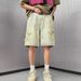 Summer Washed Distressed Denim Shorts Men's Pentagonal Loose High Street Pants Trendy Brand Trendy Five-quarter Pants_mkmklike.com