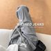 Lyocell Tencel Jeans For Women 2026 Summer New Drawstring Loose Fit Draped Ice Silk Casual Wide-Leg Straight Pants_mkmklike.com