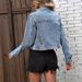 Autumn Long Sleeve Denim Jacket US Warehouse Dropshipping Cross Border Shipping to Russia OZON Amazon TEM_mkmklike.com
