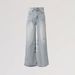 YC&American Retro Loose High-waisted Wide-leg Jeans Distressed Details, Versatile For Autumn And Winter, Women's Long_mkmklike.com