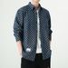Men's Clothing Retro Fashion Couple Denim Jacket Lapel Top_mkmklike.com