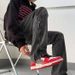 Men's Clothing Heavyweight Black Straight Leg Jeans Slightly Flared Casual Long Pants Mid Waist High Street Versatile Denim_mkmklike.com
