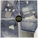 Men's Relaxed Fit Distressed Denim Shorts Ripped Boyfriend Jeans Mid-Length Casual Streetwear Vintage Chic Style Summer_mkmklike.com