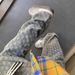 Hip-Hop Jacquard Print Jeans – Streetwear Straight Leg Pants With Distressed Detailing (Light Blue, Sizes 28-36)_mkmklike.com