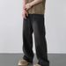 Men's Clothing Wide Leg Jeans Retro Distressed Relaxed Fit Vintage Jeans – Distressed Denim Pants In Black Grey / Light Blue / Retro Blue (S-3XL)_mkmklike.com
