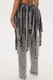 Trendy Distressed Skinny Jeans – Vintage-Inspired With Fabric Strips_mkmklike.com
