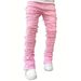 Summer New Men's Straight Leg Hip Hop Jeans Versatile European American Style Fashion Street Trousers Wholesale Clothing_mkmklike.com