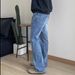Men's Clothing Retro Washed American Style Flared Cleanfit Jeans Slim Fit Trousers For Men And Women Trendy Old Style Denim_mkmklike.com