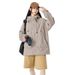 2024 Autumn Winter New Hooded Personality Trendy Versatile Men's Jacket Couple Coat_mkmklike.com