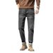 Fattened Plus Size Jeans Wholesale Four Seasons Versatile Elastic Light Business Jeans Men's Simple Retro Jeans_mkmklike.com