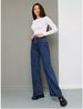 Classic Straight-Leg Women's Jeans – Premium Cotton Denim, Comfort Fit, Dark Blue (Sizes 25-32)_mkmklike.com