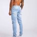 Men's Trendy Slim Fit Jeans Stretchy Skinny Jeans For Spring And Summer_mkmklike.com
