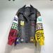 Women's Clothing Loose Tassel Fashionable Heavy Embroidery Splicing Denim Jacket Tops_mkmklike.com