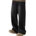 Men's Clothing Wide Leg Jeans Retro Distressed Relaxed Fit Vintage Jeans – Distressed Denim Pants In Black Grey / Light Blue / Retro Blue (S-3XL)_mkmklike.com
