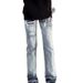 Men's Clothing Hiphop Stacked Street Rock Hip Hop High Street Multi Pocket Fit Casual Heavy Flared Jeans_mkmklike.com