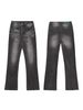 Vintage-Inspired High-Waisted Straight Denim Jeans For Men & Women - Classic Black Wash, Comfortable Fit, Multiple Sizes (S-XXXL)_mkmklike.com