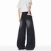 Men's Clothing Plus Size Men's Loose Straight Leg Jeans Heavy Craftsmanship High Street Style Casual Ripped_mkmklike.com