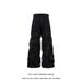 Men's Clothing Spring And Summer Retro Niche Pleated Design Fashion Loose High End Couple Jeans_mkmklike.com