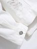 Men's Clothing Slim Fit Ripped Denim Jacket Trendy High Street Style Slight Stretch Polyester_mkmklike.com