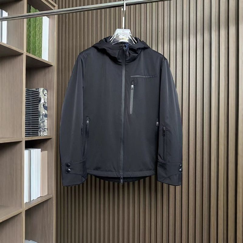 Factory Direct Sale Correct Version Chest Letter Logo Zipper Pocket Design Windproof Warm Men's Jacket Coat_mkmklike.com