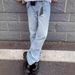 Men's Clothing Vintage High Street Flared Cleanfit Old Vibe Pants_mkmklike.com