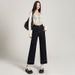 Vintage Stretch Straight-Leg Jeans Loose Slimming Cigarette P, New Spring Style For Petite Women, Cropped Baguette_mkmklike.com