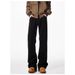 Scimitar Jeans Men's Spring And Summer Loose Slim Slim-fit High Micro Straight Pants_mkmklike.com