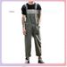 Pure ✅American Retro Casual Overalls For Men Large Pocket Workwear Suspender Pants Unisex Couple Korean Version One-Piece_mkmklike.com