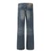 High Street Washed White Jeans For Men American Style Loose Vibe Straight Pants Versatile Wide-Leg Trousers_mkmklike.com