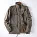 European American Retro Spring And Autumn Heavyweight All-Cotton Casual Men's Youth Jacket Loose Zipper In Stock_mkmklike.com